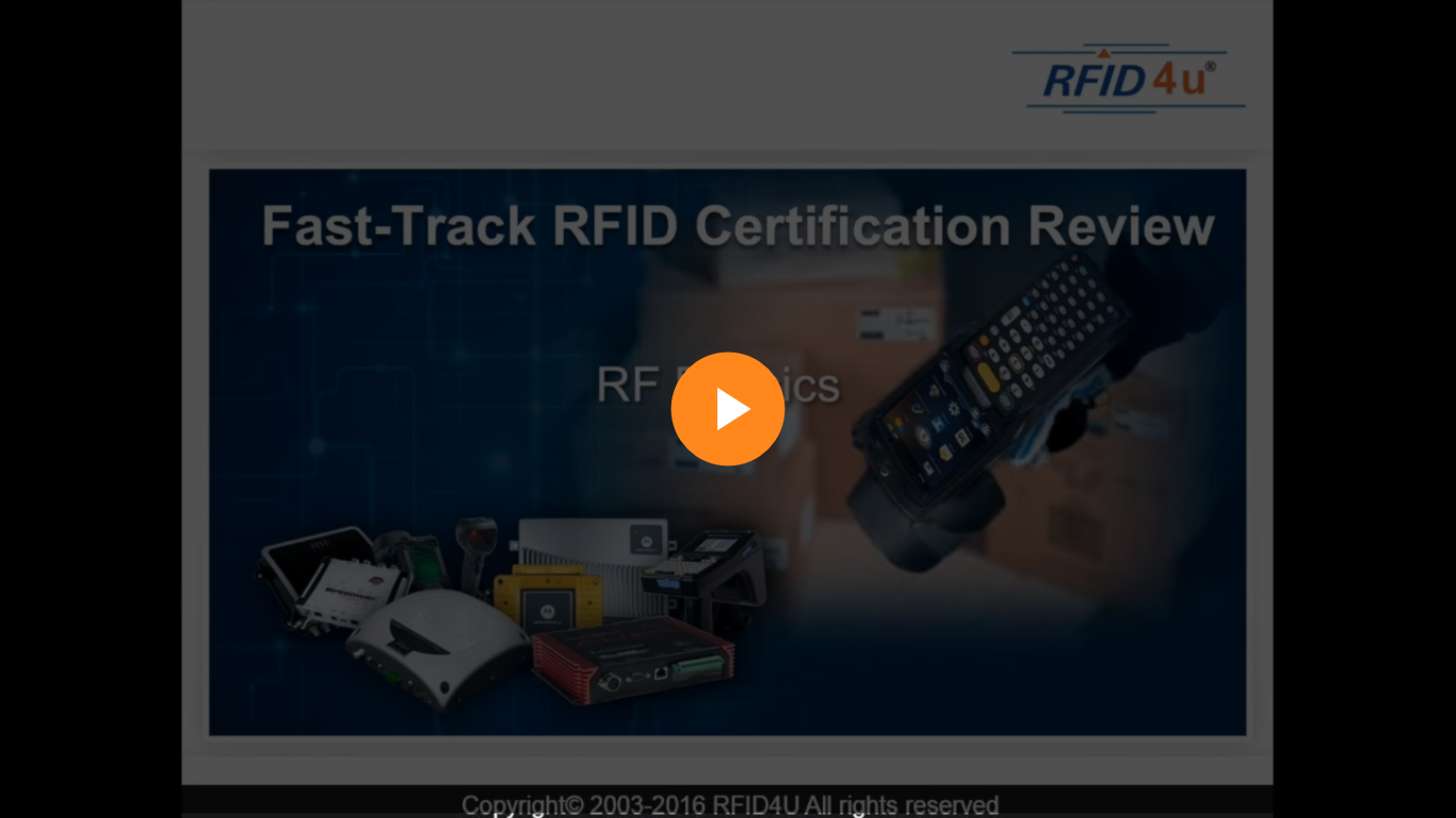 RFID Module 1 Video 2 – RF Physics