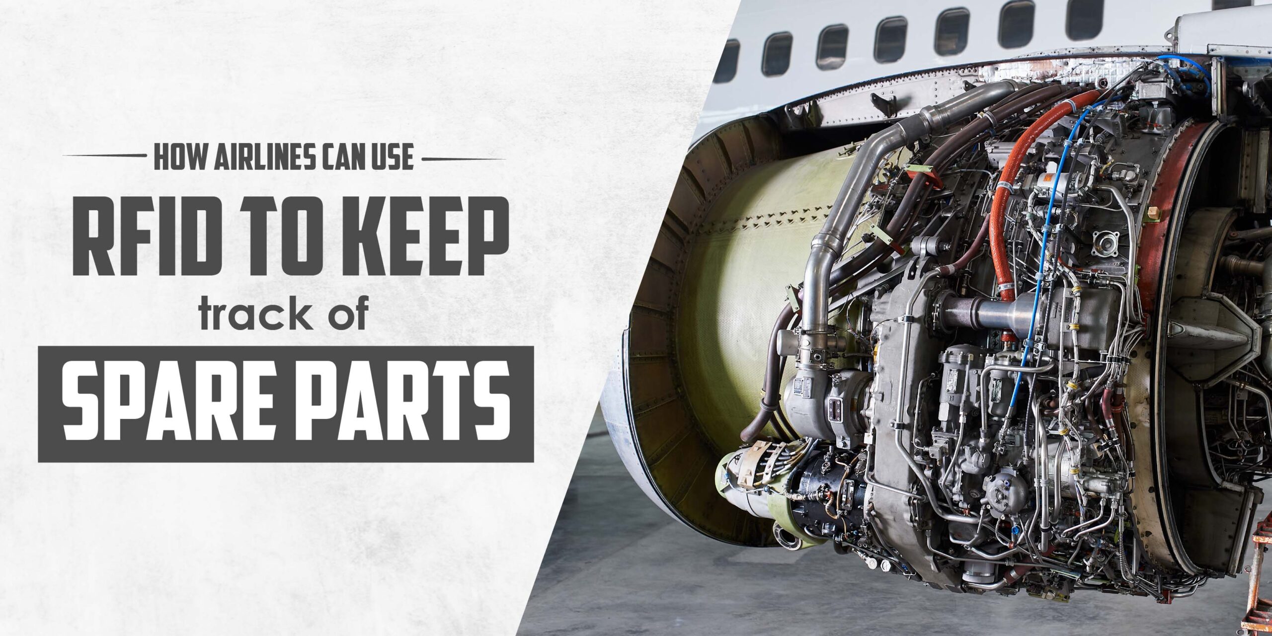 How airlines can use RFID to keep track of spare parts