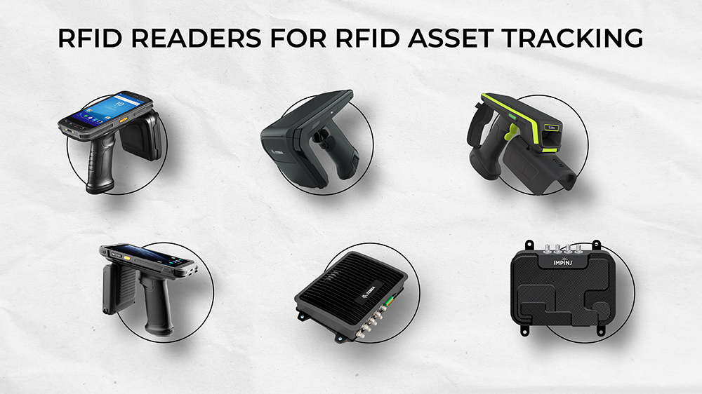 RFID readers for RFID asset tracking